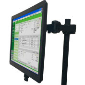 Newcastle Systems Post Mount Single Monitor Holder For NB, PC & EC Series Workstations