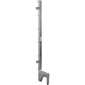 New Age - Cantilever Rack Free Stand Right Upright for 24" Shelf, 27 1/2" L x 72,75 ' H, Aluminium