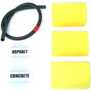 Newstripe RollMaster 5000 Replacement Roller Kit, 4" Rollers, 3/Pack