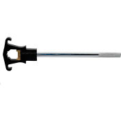 Bouche d’incendie Double Steel Head Réglable Wrench, Long Handle, Brite Finish