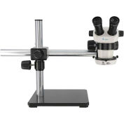 LX Microscopes by UNITRON Binocular Microscope, LED-3000 Ring, Boom Stand, 7X-30X