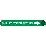 Precoiled and Strap-on Pipe Marker - Chilled Water Return
