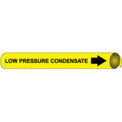 Marqueur de tuyau NMC™ préenroulé et à sangle, condensat basse pression, convient aux tuyaux de 3-3/8 » - 4-1/2 » de diamètre.