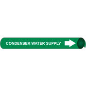 Precoiled and Strap-on Pipe Marker - Condenser Water Supply