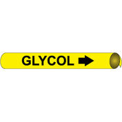 Precoiled and Strap-on Pipe Marker - Glycol