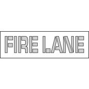 Parking Lot Stencil 22x4 - Fire Lane