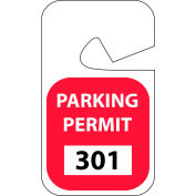 Stationnement permis - rouge Rearview 301 - 400