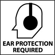 Étiquettes de sécurité graphique - protections auditives nécessaires
