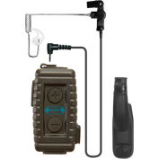 Ear Phone Connection Nighthawk Bluetooth Lapel Microphone for Motorola Radios, BW-NTX5034
