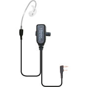 Ear Phone Connection Coyote Short Tube Lapel Microphone for Kenwood Radios, EP1201