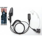 Earphone Connection Hawk EP1311EC Easy-Connect Lapel Microphone Surveillance Kit, Kenwood
