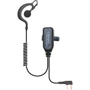 Connexion du téléphone oreille le micro-cravate Falcon avec contour d’oreille souple pour les appareils radio Kenwood, EP301