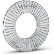 Nord-Lock 1526 Wedge rondelle-frein-acier au carbone - Zinc enduit - 3/8"- grand O.D. - paquet de 10