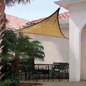 ShelterLogic ShadeLogic® Sun Shade Sail Triangle 16 pi x 16 pi Poids lourd, sable