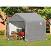 ShelterLogic, Shed-in-a-box, Canopy Storage Shed 6'L x 6'W x 6'H, Gray