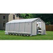 ShelterLogic, 70590, GrowIt Heavy Duty Walk-Thru Greenhouse Peak-Style 12 pi x 20 pi x 8 pi.