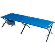 RIO Gear Smart Camping Cot C402-401-1 Cool Blue 300 Lbs Capacité 76"W x 26"D x 17-1/3"H