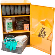 Wall Mount Spill Containment Cabinet, X-Large, 24"W x 12"D x 35"H, Universal