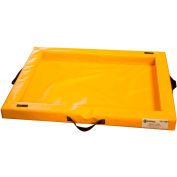 ENPAC® Duck Pond mini-berme confinement, 2' x 2' x 4 ", 5622-YE