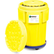 ENPAC® 8081-YE Poly-Collector™ Portable avec fût en acier - 110 gallons