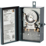 NSI TORK® 1103B-O 24 Hour Time Switch, 40A, 120V, DPST, Indoor/Outdoor Metal Enclosure