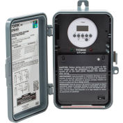 NSI TORK® DTU40 7 Day Digital Time Switch, 40A, 120-277V, DPDT, In/Out Polycarbonate Enclosure