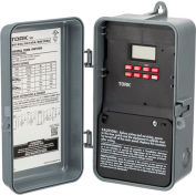 NSI Tork® DG100A 7day w minuterie numérique vacances, Channel 1, 20 a, 120-277V, SPDT