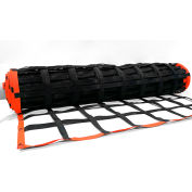 US Netting 4'x12.5' Cargo Net Roll, 1" Polypropylene Webbing, 5" Mesh Size, 700LB Tensile Strength