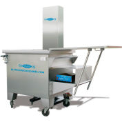 Morantz Ultrasonics M-115 Portable Large Ultrasonic Cleaning Machine with Electric Lift, 115 Gallon