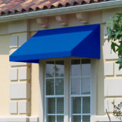 Awntech RN22-4BB, WIndow/Entry Awning 4' 4-1/2" W x 2'D x 2' 7"H Bright Blue
