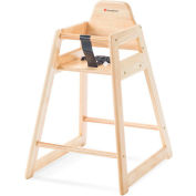 NeatSeat™ Restaurant Hardwood High Chair - Natural