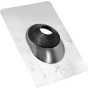 Oatey 11536 1-1/4" Galvanized ESM Flashing 12-1/2"L x 8-3/4"W Base - Pkg Qty 25