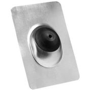 Oatey 11830 1/2" - 1" Galvanized No-Calk Roof Flashing , Solar 12-1/2"L x 9"W Base - Pkg Qty 12