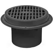 Oatey Drain de sédiments 76036 6" PVC, grille en fonte avec seau