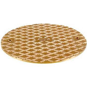 Oatey 81130 6" Round Cover & Ring, Brass