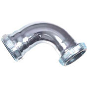 Dearborn laiton 8477 45 degrés Slip Joint coude Chrome, calibre 20 1-1/4", qté par paquet : 5