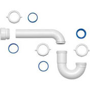 Dearborn Brass P9703BG 1-1/2" P-Trap with Threaded PVC Adapter & Reversible J-Bend, Bagged - Pkg Qty 50