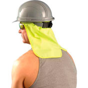 OccuNomix Hard Hat Sweatband w/Neck Shade Jaune, 971-HVY