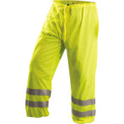 Pantalons OccuNomix Premium Mesh, Classe E, Silver Tape, Hi-Vis Yellow, L/XL, LUX-TEM-YL/XL