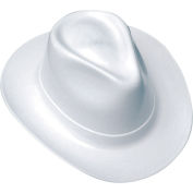 OccuNomix Vulcan Cowboy Hard Hat with Ratchet Suspension White, VCB200-00