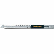 OLFA® SVR-2 Stainless Steel Auto-Lock Utility Knife w/ Blade Snapper