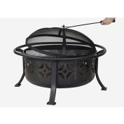 Foyer agréable Sunderland profonde ronde bol Fire Pit OFW110R 36"
