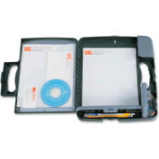 Officemate® Portable Storage Clipboard Case, 11-3/4" x 1-1/2" x 14-1/2", Charcoal