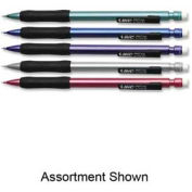 Bic® Matic Grip Mechanical Pencil, Rubber Grip, Non-Refillable, 0.7mm, Assorted, Dozen