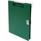 Omnimed® soulève couverts Poly presse-papiers, 10" W x 13" H, vert forêt