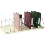 Omnimed® Table Top stockage Rack, capacité 10 Binder, Beige