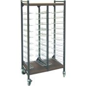 Omnimed® Standard Horizontal Open Chart Rack, 20 Binder Capacity, Beige