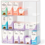 Rack de Suture Triple Omnimed®, acrylique, bacs de 9, 15-3/4" W x 5-1/2 « D x 18-1/4" H