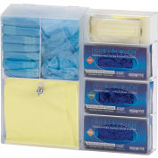 Omnimed® Clear Acrylic Isolation Station, 21-1/4"H x 23"W x 4-1/2"D