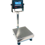 Optima 915 Series NTEP Bench Digital Scale with LCD Display 100lb x 0.02lb 14" x 12" Platform